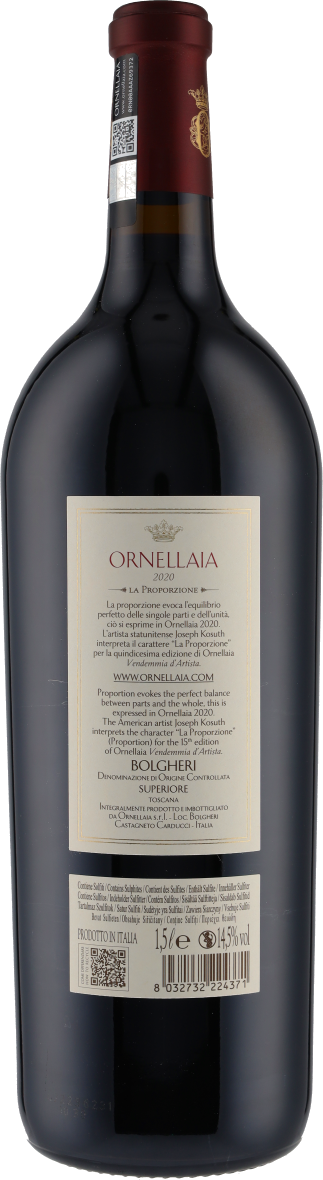 Ornellaia Bolgheri Rosso Superiore DOC 2020 1,5 L