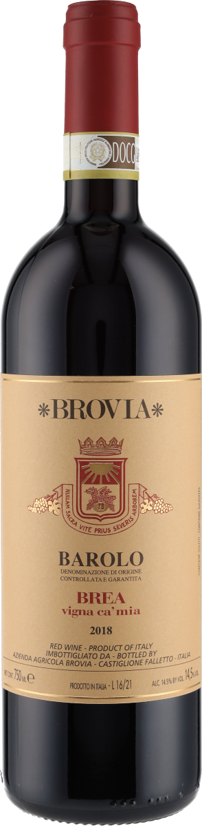 Barolo Brea vigna ca mia DOCG 2018 Brovia