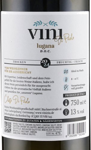 Lugana DOC 2024 Vini di Paolo
