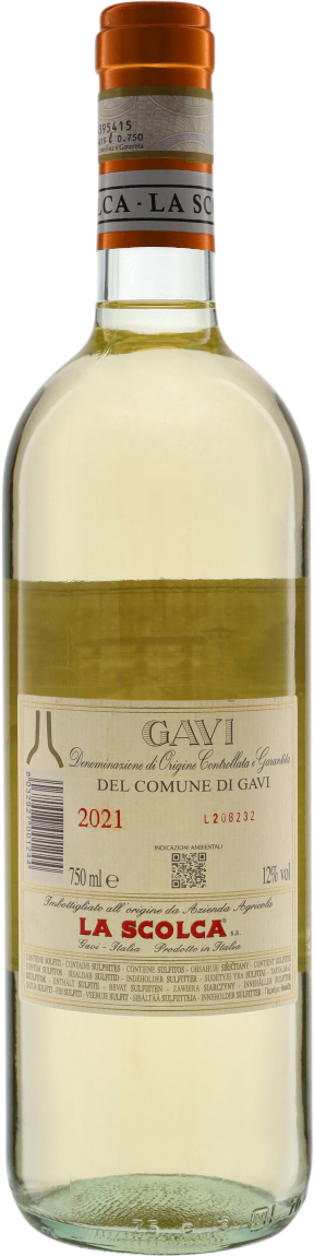 Gavi del Comune di Gavi Etichetta Bianca DOCG 2021 La Scolca