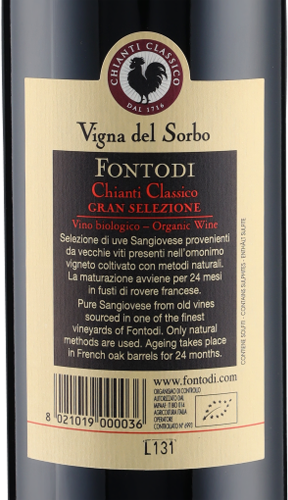 Chianti Classico Vigna del Sorbo Gran Selezione DOCG 2018 Fontodi