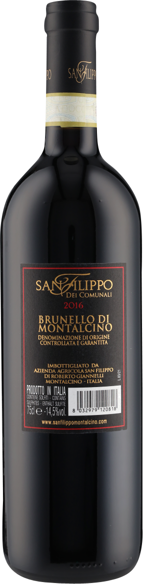 Brunello di Montalcino DOCG 2016 San Filippo