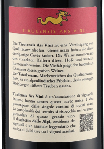 Tirolensis Cuvee Rot IGT 2023 Erbhof Unterganzner
