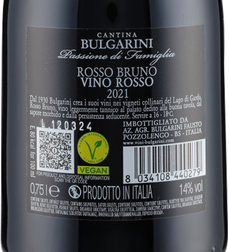 Rosso Bruno 2021 Bruno Bulgarini