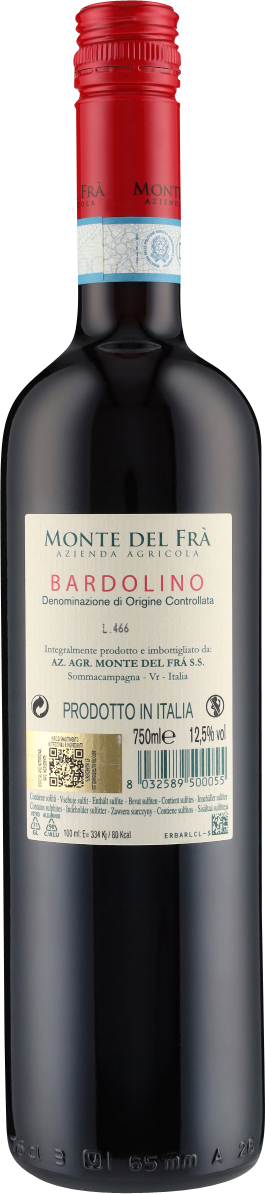 Bardolino rosso DOC 2024 Monte del Fra