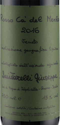Rosso Ca del Merlo IGP 2016 Quintarelli