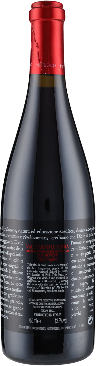 Boggina A Val d Arno di Sopra Sangiovese DOC 2015