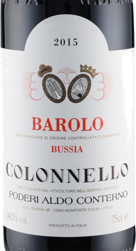 Barolo Colonnello Bussia DOCG 2015 Aldo Conterno