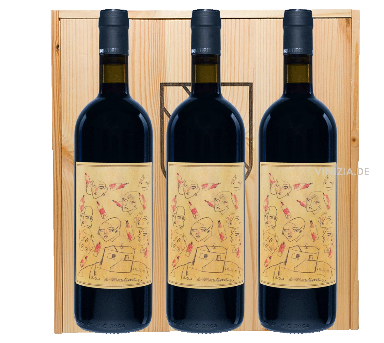 Le Pergole Torte 50 Anni Rosso Tosc. IGT 3er Holzkiste