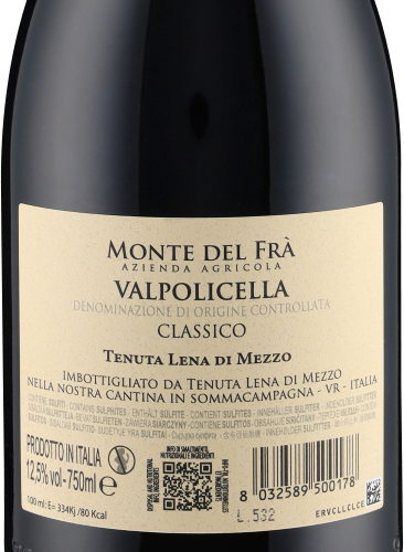 Valpolicella Classico DOC Lena di Mezzo 2024 Monte del Fra
