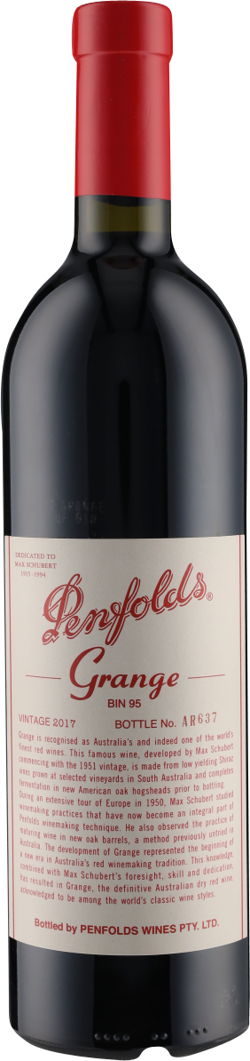Grange BIN 95 2017 Penfolds