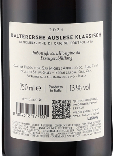 Kalterersee Auslese DOC 2024 St.Michael-Eppan