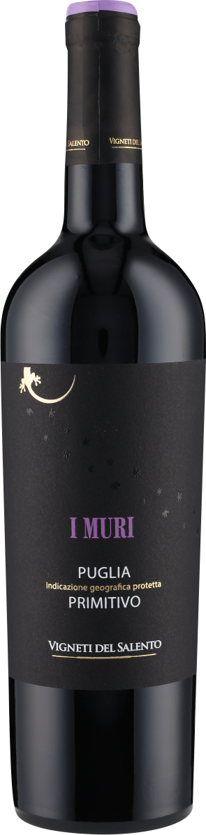 Primitivo Puglia I Muri IGP 2025 Vigneti del Salento