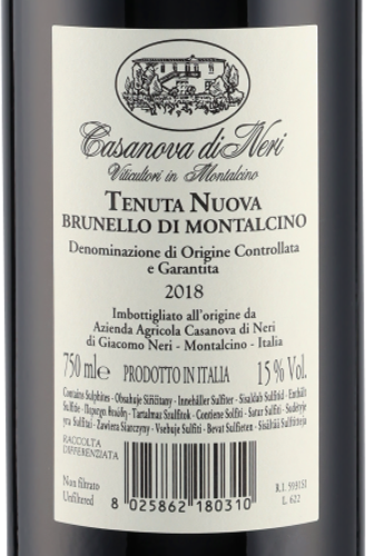 Brunello di Montalcino DOCG Tenuta Nuova 3 L 2016 Casanova