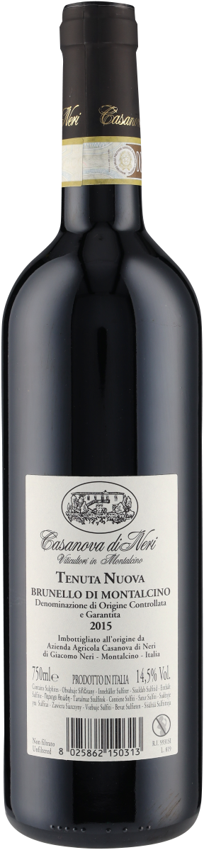 Brunello di Montalcino DOCG Tenuta Nuova 2015 Casanova