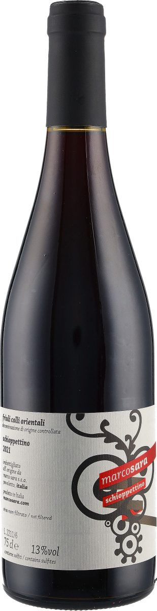 Schioppettino Friuli Colli Orientali DOC 2021 Marco Sara