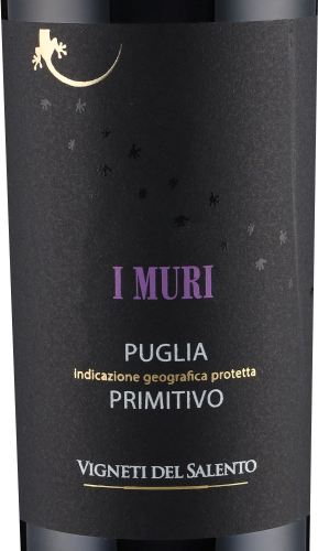 Primitivo Puglia I Muri IGP 2024 Vigneti del Salento