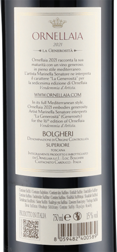 Ornellaia Bolgheri Rosso Superiore DOC 2021