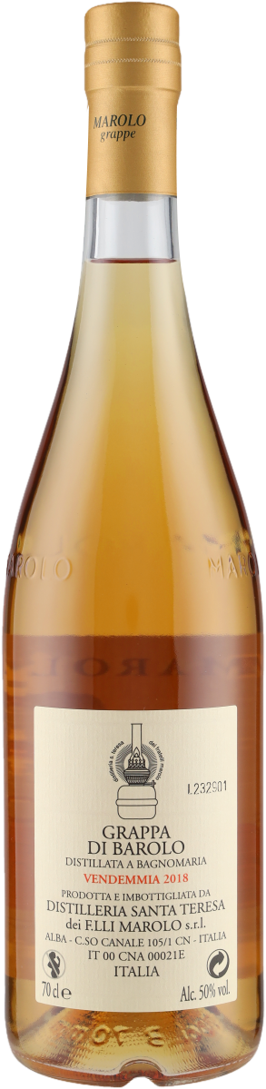 Grappa Di Barolo 50° Marolo 700ml