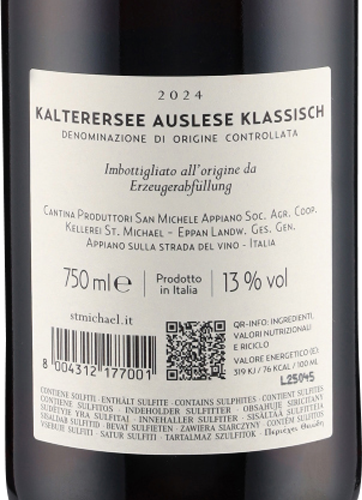 Kalterersee Auslese DOC 2024 St.Michael-Eppan