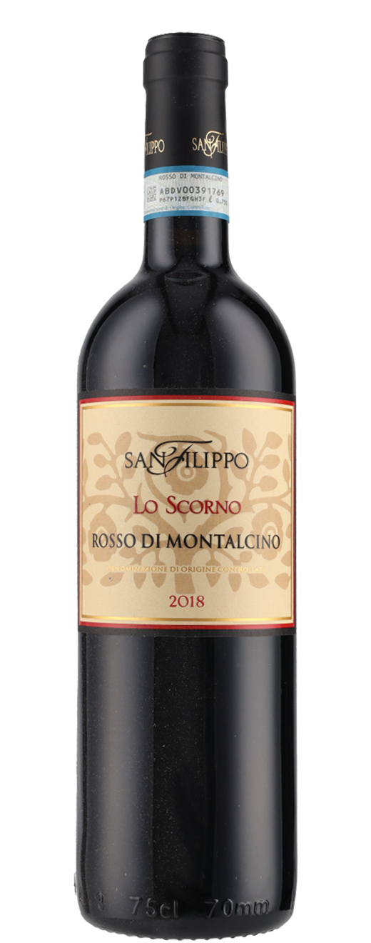 Lo Scorno Rosso di Montalcino DOCG 2018 San Filippo