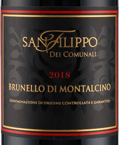 Brunello di Montalcino DOCG 2018 San Filippo