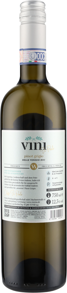 Pinot Grigio DOC Vini di Paolo