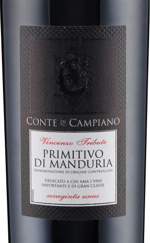 Primitivo di Manduria 2022 DOC Conte di Campiano