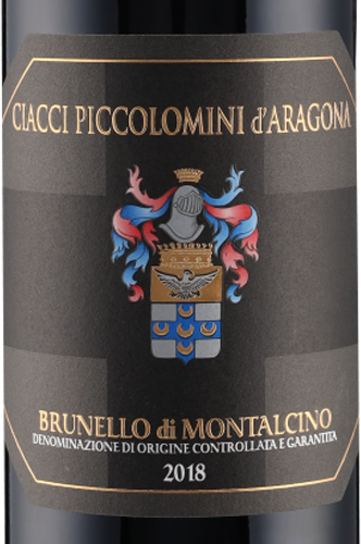 Brunello di Montalcino DOCG 2018 Ciacci Piccolomini D'Aragona