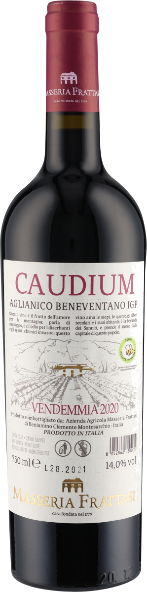 Caudium Aglianico Beneventano IGP 2020 Frattasi