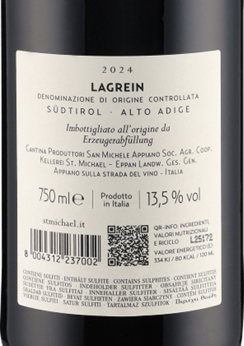 Lagrein Alto Adige DOC 2024 St.Michael-Eppan