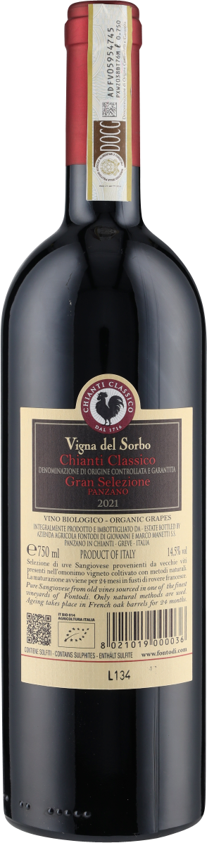 Chianti Classico Vigna del Sorbo Gran Selezione DOCG 2021 Fontodi