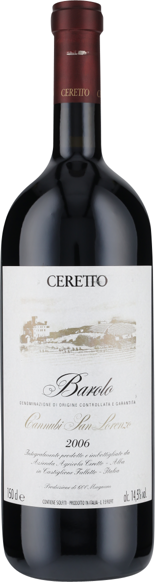 Barolo Cannubi San Lorenzo DOCG 2006 1,5 L Ceretto