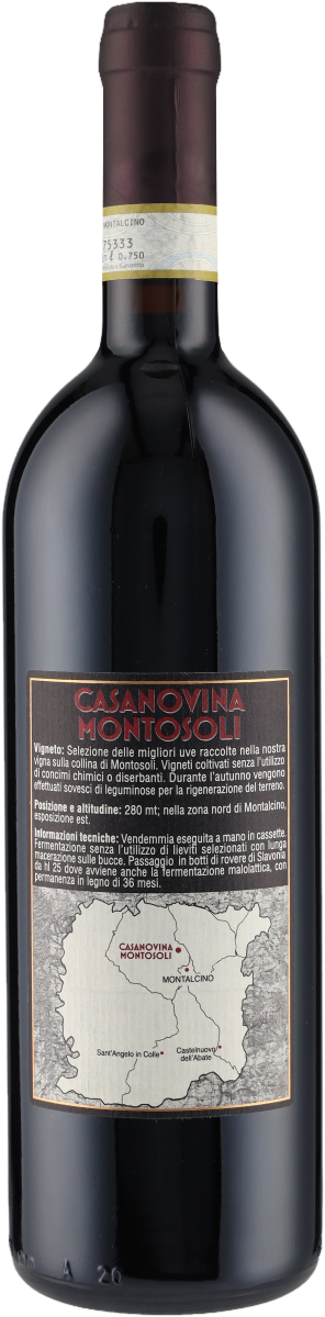 Brunello di Montalcino Casanovina Montosoli DOCG 2015 Le Ragnaie