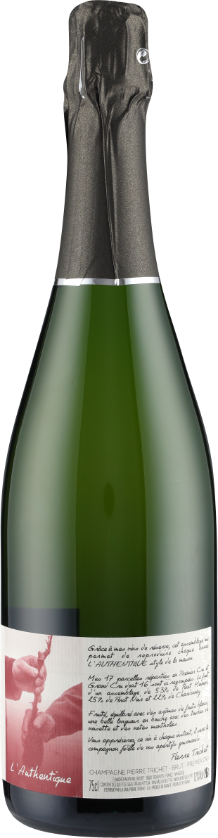 Champagner L'Authentique Brut Tradition Pierre Trichet