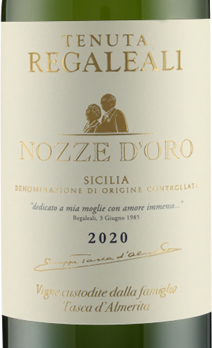 Nozze d'Oro Contea di Sclafani DOC 2020 Tasca d'Almerita