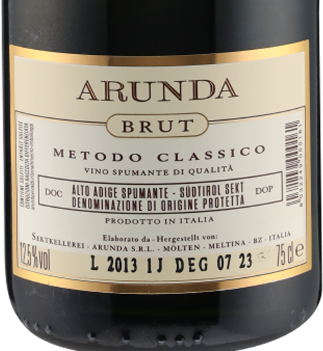 Brut Metodo Classico 0.75 l Arunda