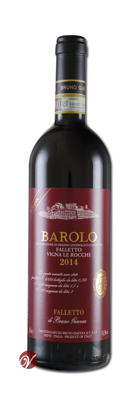 Barolo Vigna Le Rocche Riserva DOCG Etichetta Rossa Bruno Giacosa