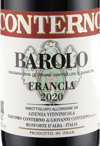 Barolo Cascina Francia DOCG 2020 Conterno