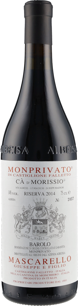 Barolo Monprivato Ca dÂ´Morissio Ris. 2014 DOCG Mascarello G.