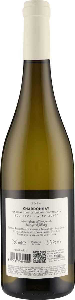 Chardonnay Alto Adige DOC 2024 St. Michael-Eppan