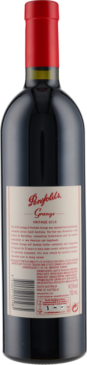 Grange BIN 95 2018 Penfolds