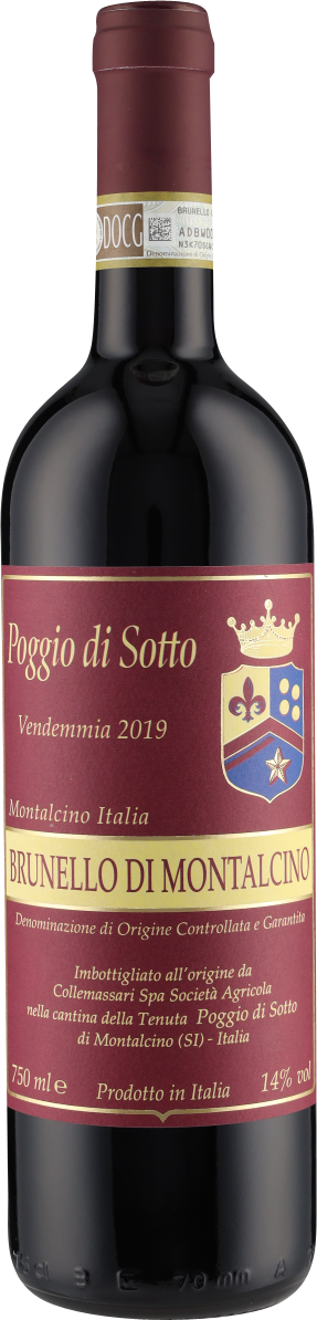 Brunello di Montalcino DOCG 2019 Poggio di Sotto