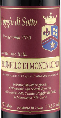 Brunello di Montalcino DOCG 2020 Poggio di Sotto