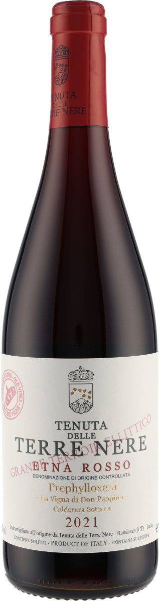 Etna Rosso DOC Prephylloxera Don Peppino 2021 Terre Nere