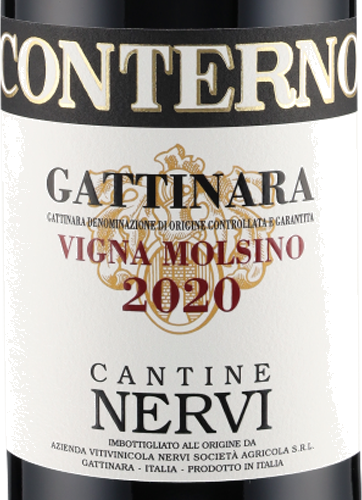 Gattinara DOCG Vigna Molsino 2020 Nervi Conterno