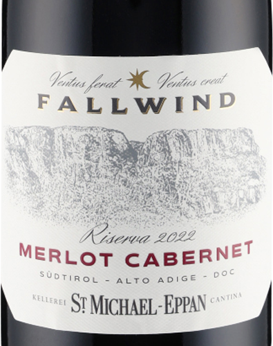 Merlot Cabernet Riserva Fallwind DOC 2022 St. Michael Eppan
