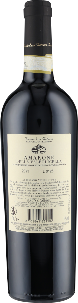Amarone della Valp.Antonio Castagnedi DOCG 2021 Sant Antonio