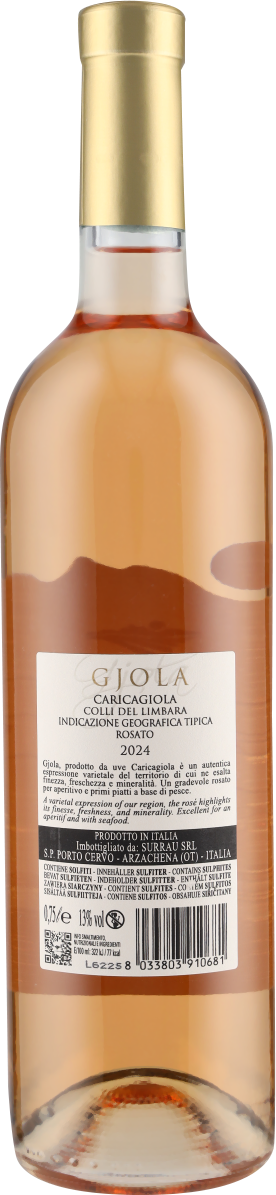 Gjola Rosato IGT 2024 Surrau