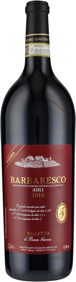 Barbaresco DOC Asili Riserva Etichetta Rossa 2016 1.5 L Giacosa